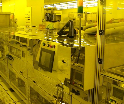 黃光製程示意圖