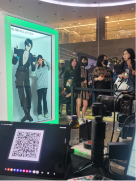 現場掃 QR Code 即時下載影片